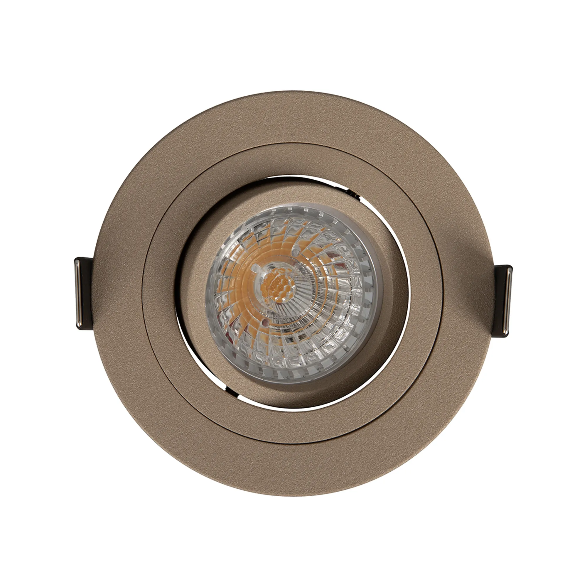 Basico GU10 Recessed Ceiling Luminaires Mantra Fusion Round Recess Ceiling